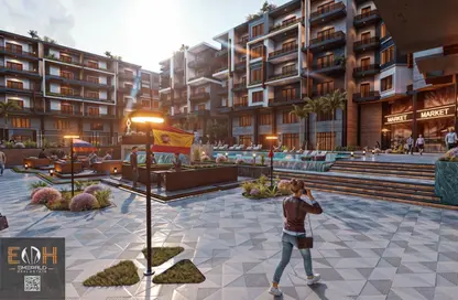 Apartment - 1 Bedroom - 1 Bathroom for sale in El Hadaba District - Hurghada - Red Sea