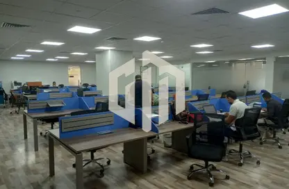Office Space - 1 Bedroom - 1 Bathroom for rent in Bank Center Street - South Teseen St. - The 5th Settlement - New Cairo City - Cairo