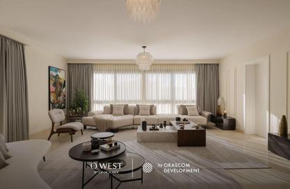 Apartment - 3 Bedrooms - 3 Bathrooms for sale in O West - 6 October Compounds - 6 October City - Giza