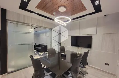 Office Space - Studio - 4 Bathrooms for rent in Cairo Business Plaza - North Teseen St. - The 5th Settlement - New Cairo City - Cairo