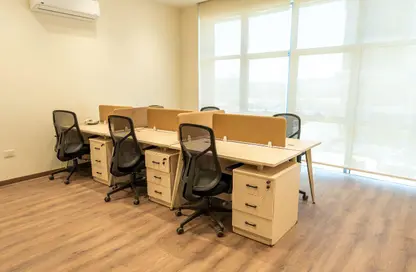 Office Space - 1 Bedroom - 3 Bathrooms for rent in North Teseen St. - The 5th Settlement - New Cairo City - Cairo