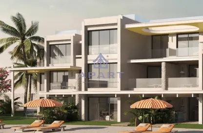 Chalet - 3 Bedrooms - 3 Bathrooms for sale in The Med - Ras Al Hekma - North Coast