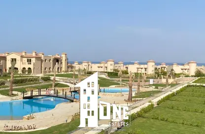 Chalet - 2 Bedrooms - 2 Bathrooms for sale in La Vista Gardens - La Vista - Al Ain Al Sokhna - Suez