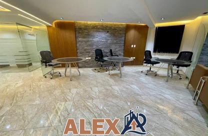 Office Space - Studio - 3 Bathrooms for rent in Al Geish Road - Glim - Hay Sharq - Alexandria