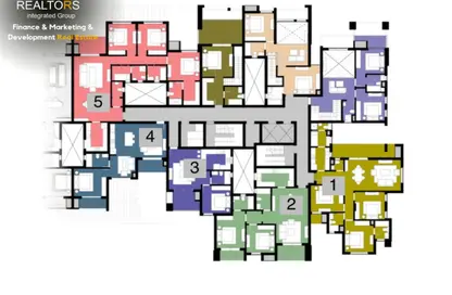 شقة - 3 غرف نوم - 2 حمامات للبيع في أبراج زيد - كمبوندات الشيخ زايد - الشيخ زايد - الجيزة