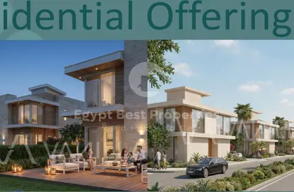 Townhouse - 4 Bedrooms - 4 Bathrooms for sale in Mountain View Grand Valley - New Capital City - Cairo