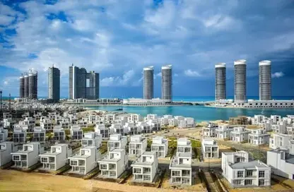 Chalet - 3 Bedrooms - 2 Bathrooms for sale in Mazarine - New Alamein City - Al Alamein - North Coast