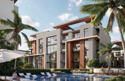 Apartment - 1 Bedroom - 1 Bathroom for sale in Palm Hills Golf Extension - Al Wahat Road - 6 October City - Giza