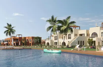 Chalet - 3 Bedrooms - 3 Bathrooms for sale in Makadi Heights - Makadi Orascom Resort - Makadi - Hurghada - Red Sea