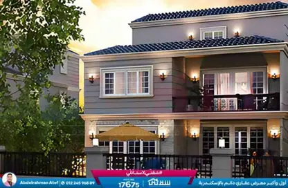 Villa - 7+ Bedrooms - 5 Bathrooms for sale in Muruj - Smouha - Hay Sharq - Alexandria