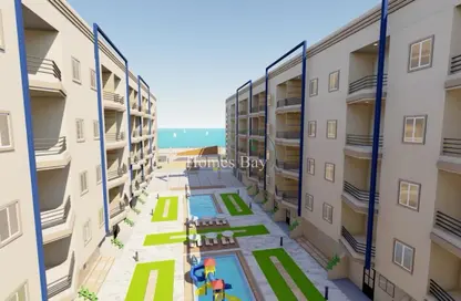 Apartment - 2 Bedrooms - 1 Bathroom for sale in Grand Rock - Hurghada Resorts - Hurghada - Red Sea
