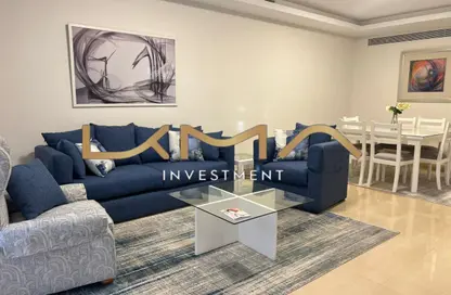 شقة - 2 غرف نوم - 2 حمامات للايجار في كايرو فيستيفال سيتى - المستثمرين الشمالية - مدينة القاهرة الجديدة - القاهرة