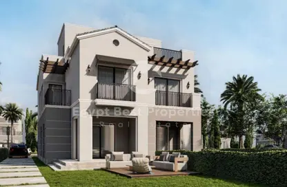 Villa - 5 Bedrooms - 5 Bathrooms for sale in Garden Lakes - 6 October Compounds - 6 October City - Giza