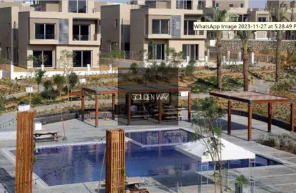 Townhouse - 4 Bedrooms - 5 Bathrooms for sale in Palm Hills October - Cairo Alexandria Desert Road - 6 October City - Giza