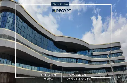 Office Space - Studio - 3 Bathrooms for rent in V90 - North Teseen St. - The 5th Settlement - New Cairo City - Cairo