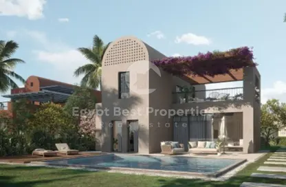 Chalet - 3 Bedrooms - 4 Bathrooms for sale in Mangroovy Residence - El Gouna - Hurghada - Red Sea