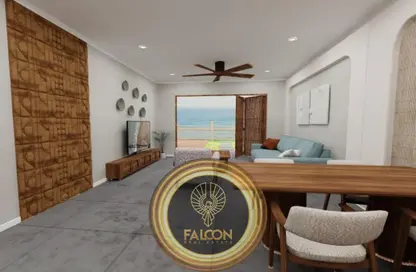 شاليه - 5 غرف نوم - 4 حمامات للبيع في أزهى - العين السخنة - السويس