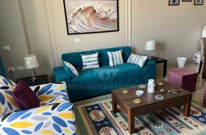Apartment - 1 Bedroom - 2 Bathrooms for rent in Aljazi Marriott Residences - Mohamed Naguib Axis - North Investors Area - New Cairo City - Cairo