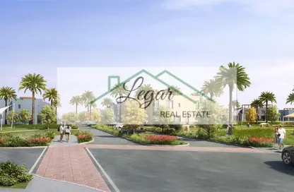 Twin House - 4 Bedrooms - 2 Bathrooms for rent in O West - 6 October Compounds - 6 October City - Giza