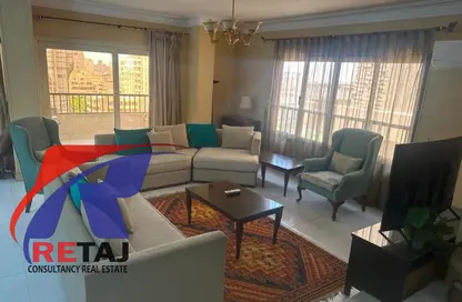 Apartment - 4 Bedrooms - 2 Bathrooms for rent in Hassan Al Emam St. - 1st Zone - Nasr City - Cairo