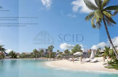 Chalet - 2 Bedrooms - 2 Bathrooms for sale in Marassi - Sidi Abdel Rahman - North Coast