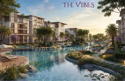 Apartment - 3 Bedrooms - 3 Bathrooms for sale in Aqmar - Al Wahat Road - 6 October City - Giza