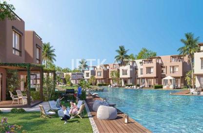 Chalet - 2 Bedrooms - 3 Bathrooms for sale in Hacienda Waters - Qesm Ad Dabaah - North Coast