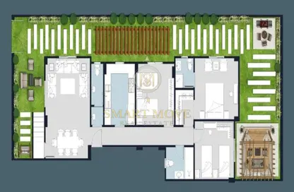 شقة - 3 غرف نوم - 3 حمامات للبيع في شمال الرحاب - مدينة القاهرة الجديدة - القاهرة