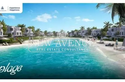 Chalet - 2 Bedrooms - 2 Bathrooms for sale in Plage - Sidi Abdel Rahman - North Coast