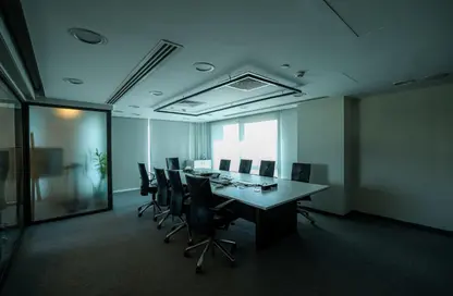 Office Space - 5 Bedrooms - 2 Bathrooms for rent in Bank Center Street - South Teseen St. - The 5th Settlement - New Cairo City - Cairo