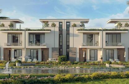 Townhouse - 4 Bedrooms - 3 Bathrooms for sale in Canyon 8 - R8 - New Capital City - Cairo
