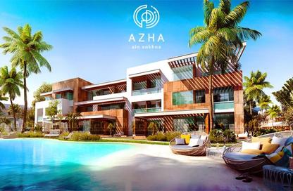Villa - 5 Bedrooms - 4 Bathrooms for sale in Azha - Al Ain Al Sokhna - Suez
