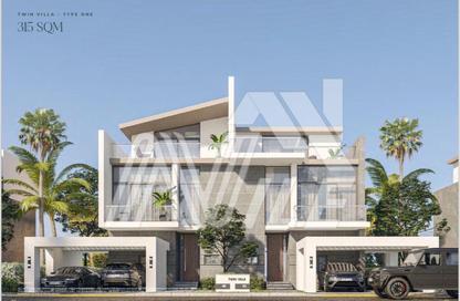 Twin House - 4 - 4 for sale in Saada Compound - New Cairo City - Cairo