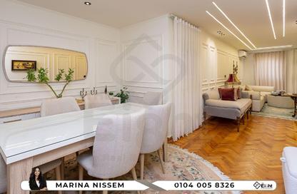 Apartment - 2 Bedrooms - 1 Bathroom for sale in Mohamed Fawzy Moaz St. - Smouha - Hay Sharq - Alexandria