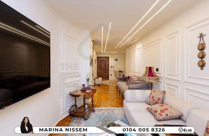 Apartment - 2 Bedrooms - 1 Bathroom for sale in Mohamed Fawzy Moaz St. - Smouha - Hay Sharq - Alexandria
