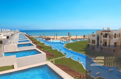 Chalet - 3 Bedrooms - 1 Bathroom for sale in Blue Blue - Al Ain Al Sokhna - Suez Chalet - 3 Bedrooms - 1 Bathroom for sale in Blue Blue - Al Ain Al Sokhna - Suez