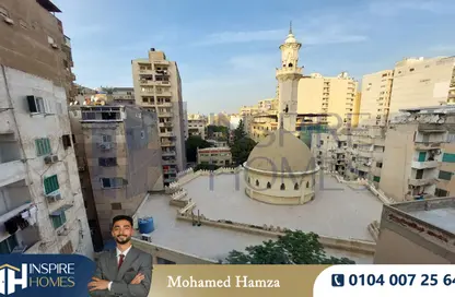 شقة - 3 غرف نوم - 1 حمام للبيع في شارع أبو رفيع - كفر عبده - رشدي - حي شرق - الاسكندرية