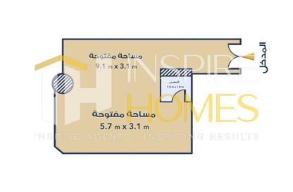 وحدة طبية - استوديو للبيع في جليم - حي شرق - الاسكندرية