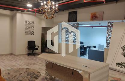Office Space - Studio - 1 Bathroom for rent in V90 - North Teseen St. - The 5th Settlement - New Cairo City - Cairo