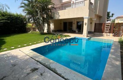 Villa - 6 - 6 for rent in Lake View Residence - 5th Settlement Compounds - The 5th Settlement - New Cairo City - Cairo