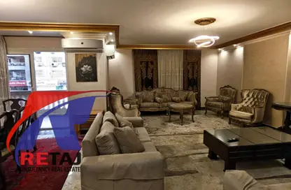 Apartment - 3 Bedrooms - 3 Bathrooms for rent in Ahmed Fakhry St. - 6th Zone - Nasr City - Cairo