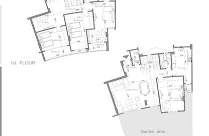 Duplex - 4 Bedrooms - 4 Bathrooms for sale in lakefront - Hadayek October - 6 October City - Giza