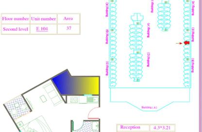 Apartment - Studio - 1 Bathroom for sale in Al Ahyaa District - Hurghada - Red Sea