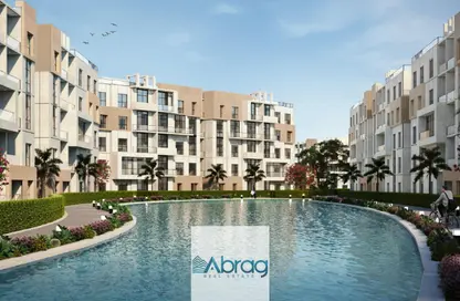 Apartment - 2 Bedrooms - 1 Bathroom for sale in Aqmar - Al Wahat Road - 6 October City - Giza