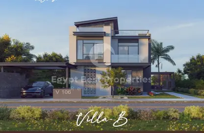 تاون هاوس - 3 غرف نوم - 3 حمامات للبيع في ذا 8 - مدينة زايد الجديدة - الشيخ زايد - الجيزة