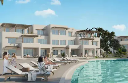 شاليه - 2 غرف نوم - 2 حمامات للبيع في هاسيندا ويست - راس الحكمة - الساحل الشمالي