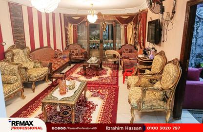 شقة - 3 غرف نوم - 2 حمامات للبيع في شارع ملك حفني - المندرة - حي ثان المنتزة - الاسكندرية