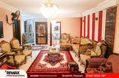 شقة - 3 غرف نوم - 2 حمامات للبيع في شارع ملك حفني - المندرة - حي ثان المنتزة - الاسكندرية