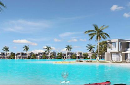 Chalet - 2 Bedrooms - 2 Bathrooms for sale in Azha North - Ras Al Hekma - North Coast