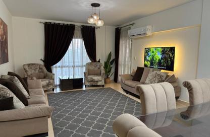 Apartment - 2 Bedrooms - 1 Bathroom for rent in El Rehab Extension - Al Rehab - New Cairo City - Cairo